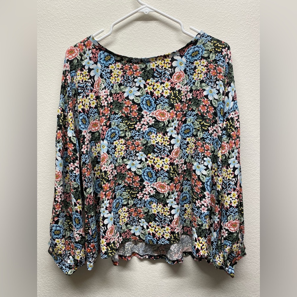 Loft XL flowered blouse